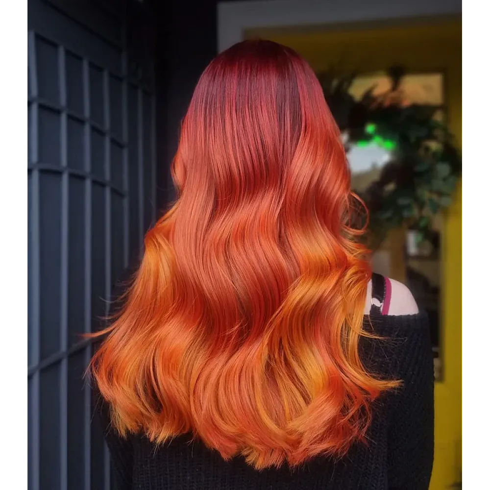 צבע שיער קורל רד Coral Red