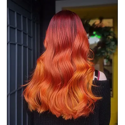 צבע שיער קורל רד Coral Red