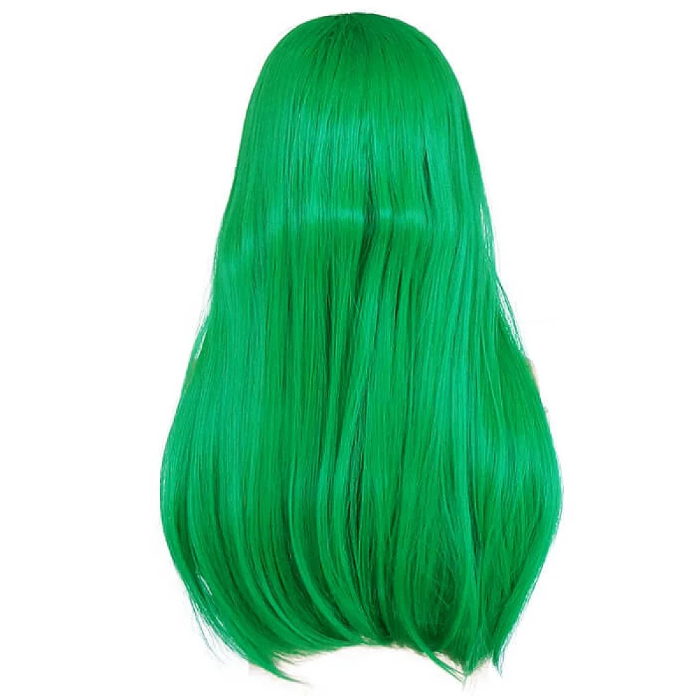 פאה ארוכה בצבע ירוק