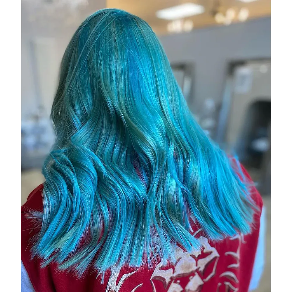 צבע שיער בלו ג'ייד Blue Jade