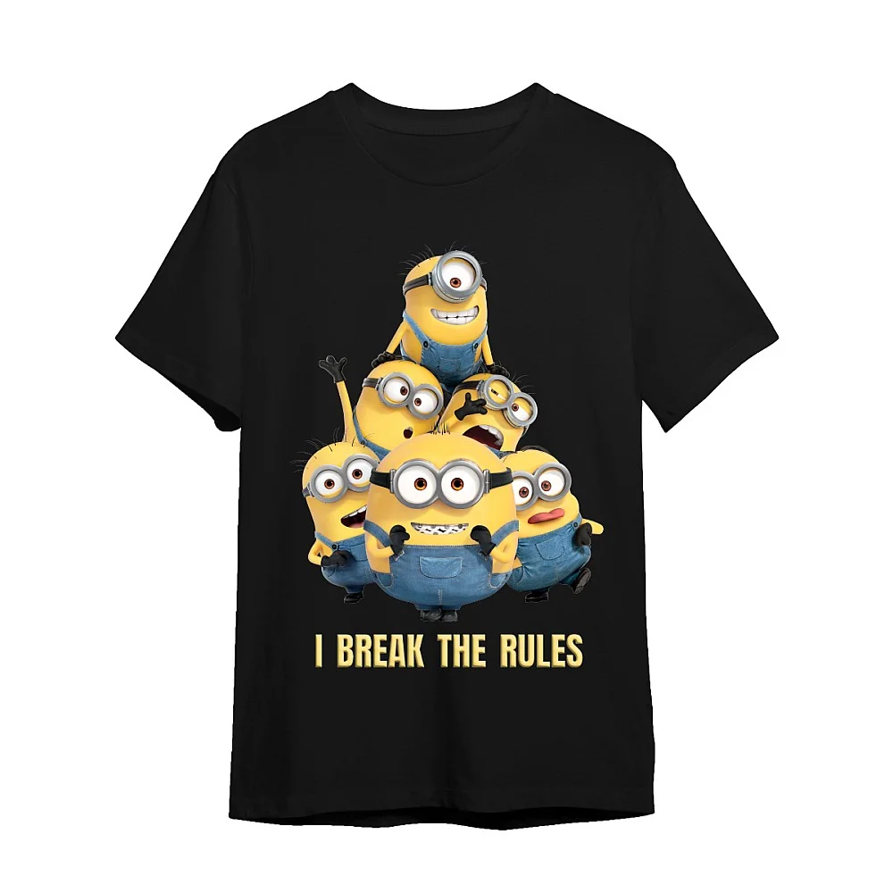 חולצת מיניונים BREAK THE RULES חולצת מיניונים BREAK THE RULES