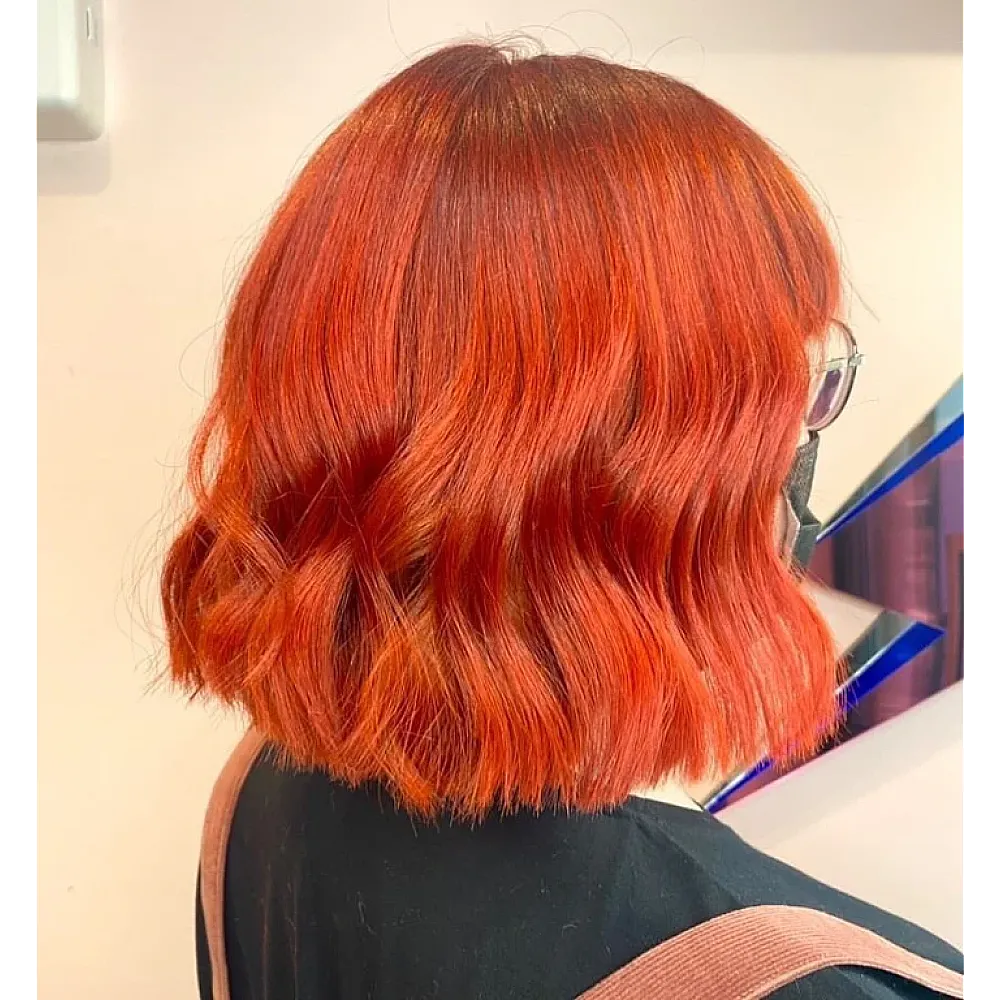 צבע שיער כתום אורנג' Orange