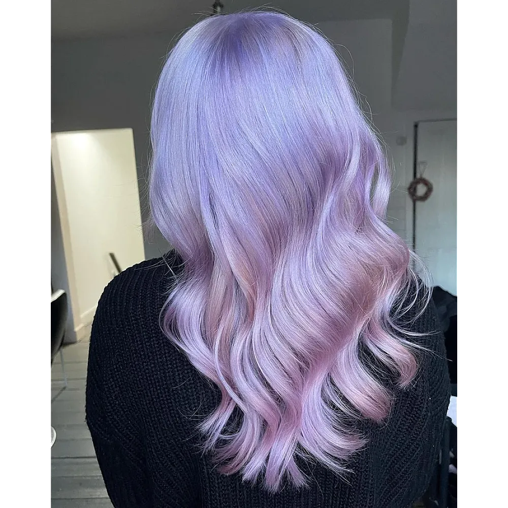 צבע שיער סגול לילך Lilac