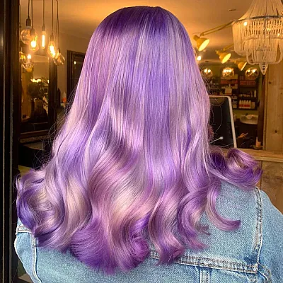 צבע שיער לבנדר Lavender