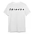 חולצה לוגו חברים FRIENDS לבנה