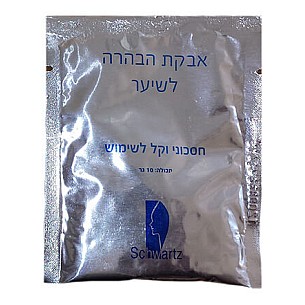 אבקת הבהרה לשיער