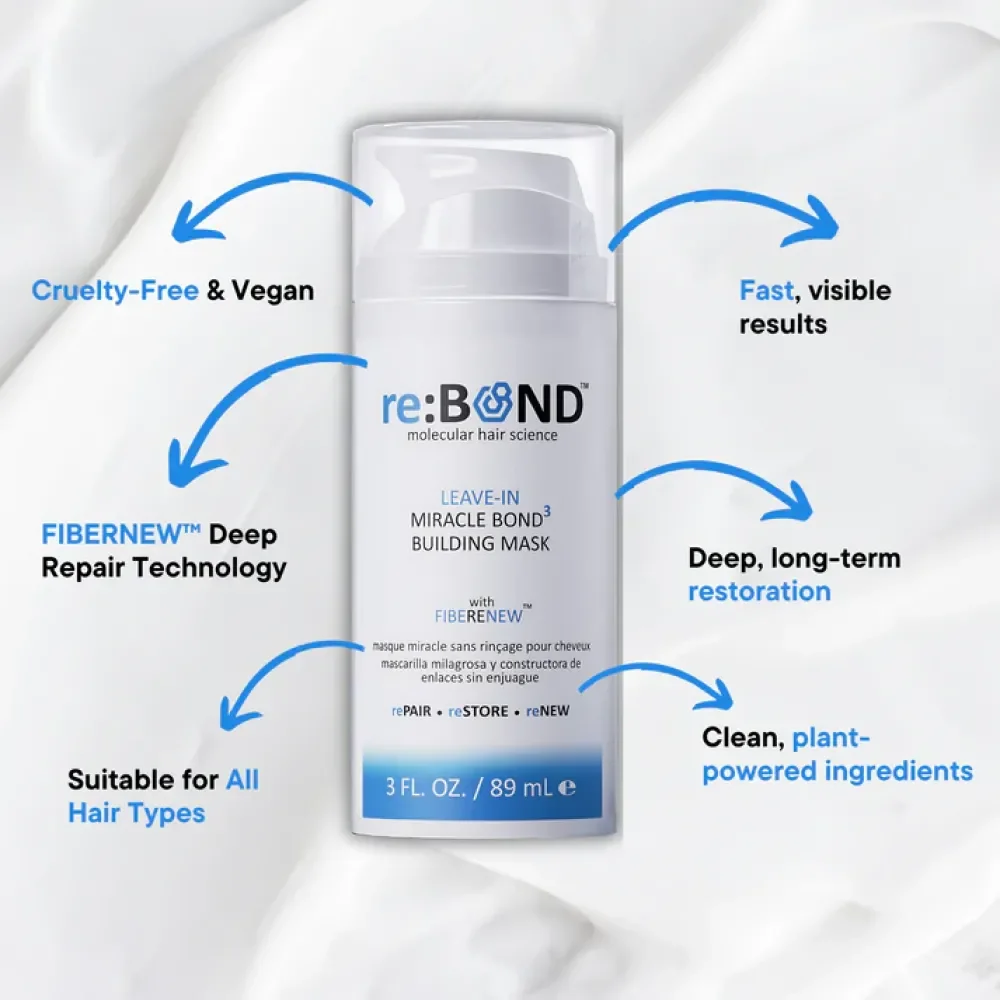 ריבונד – מסכת פלא טבעונית לשיקום שיער פגום ב-4 דקות בלבד!