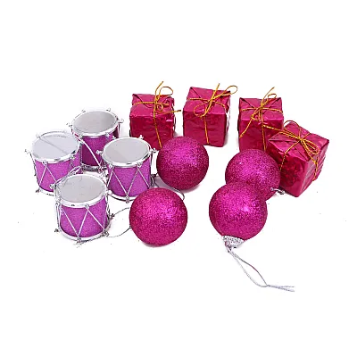 מארז קישוטים לעץ חג המולד