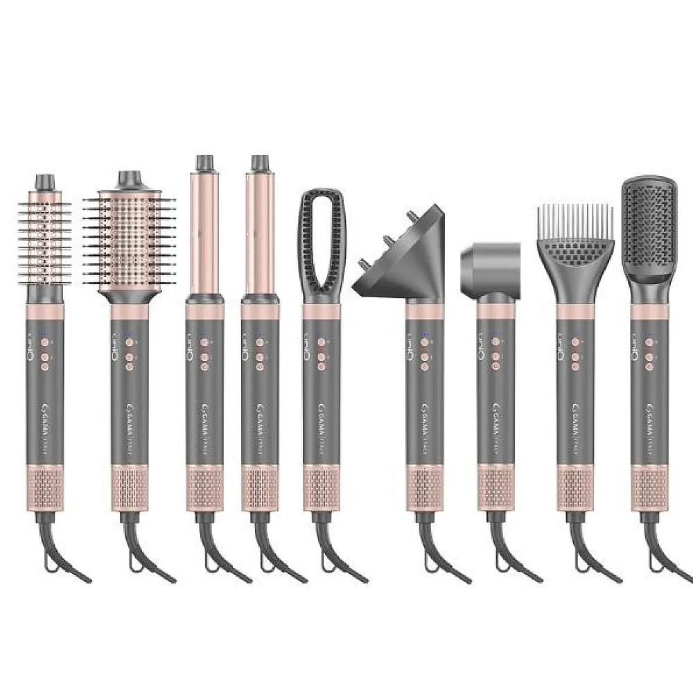 מולטי סטיילר GAMA UNIQ FLOW ל־9 פעולות עיצוב