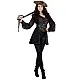 תחפושת פיראטית שחורה לנשים