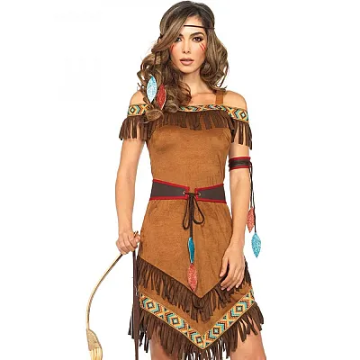 תחפושת לוחמת אינדיאנית