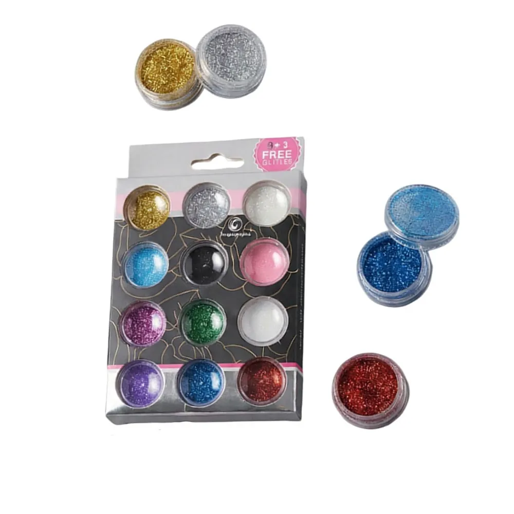 ערכת נצנצים לאיפור מקצועי