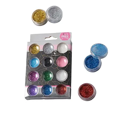 ערכת נצנצים לאיפור מקצועי