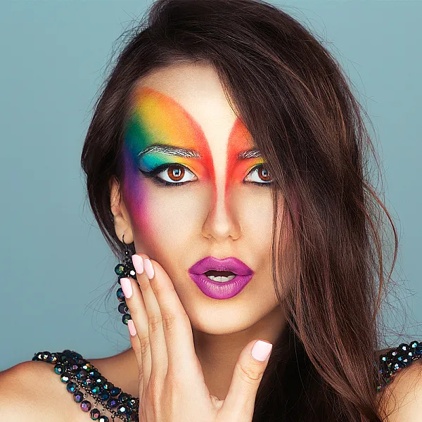 מייקאפ, אודמים וצבעים לגוף