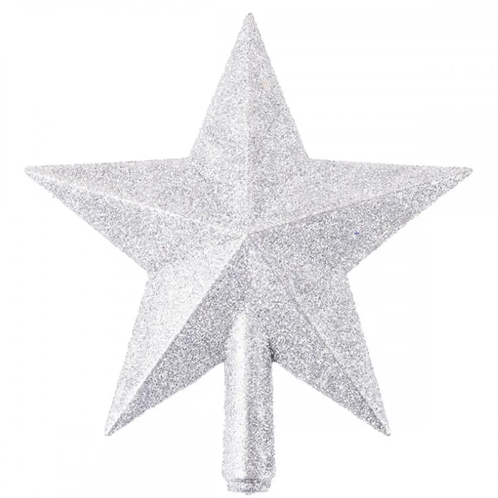 כוכב נוצץ גדול לראש עץ