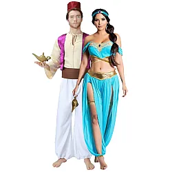 תחפושת זוגית אלאדין ויסמין