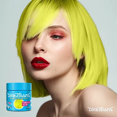 צבע שיער צהוב פלואורסנטי Fluorescent Yellow – La Riche Directions 100 מ״ל