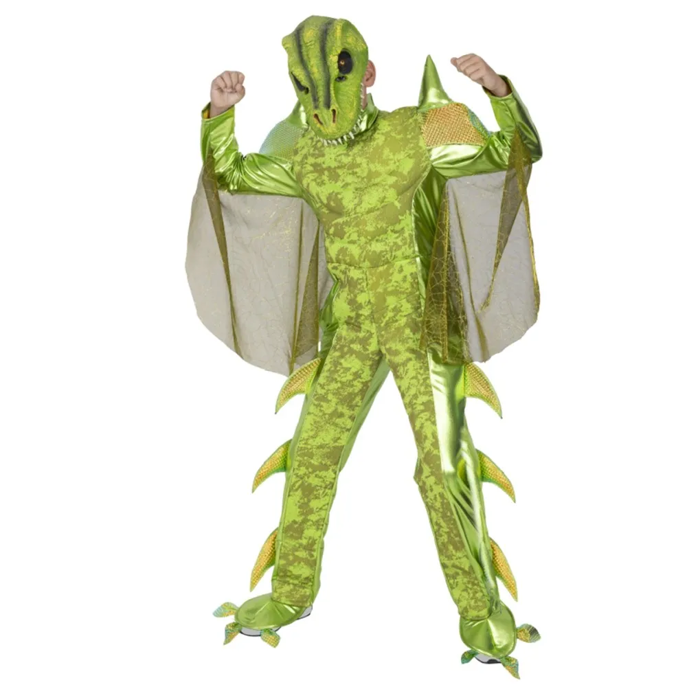 תחפושת מלך התנינים מפחיד לנוער