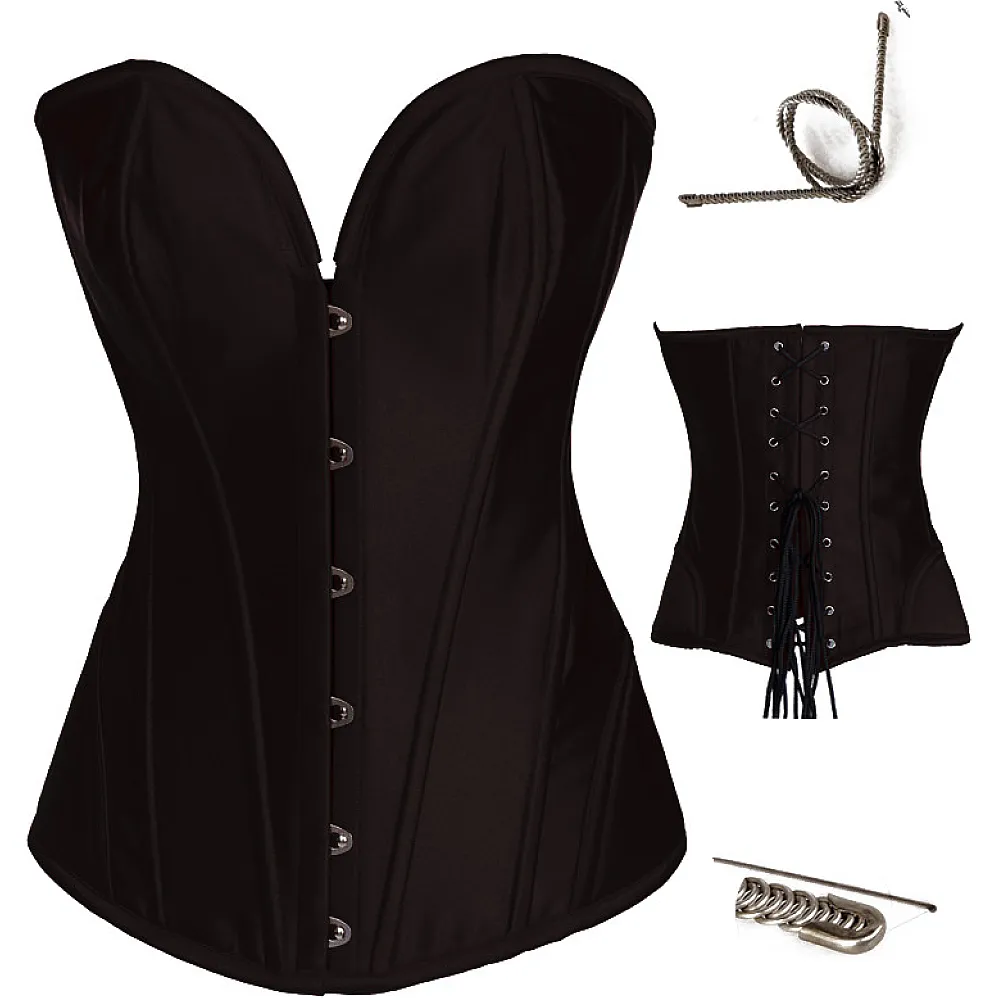 מחוך עצמות ברזל Comfort שחור  