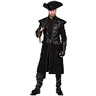 תחפושת פיראט שחור לגברים