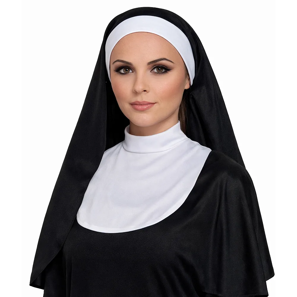 כובע נזירה לתחפושת קוספליי