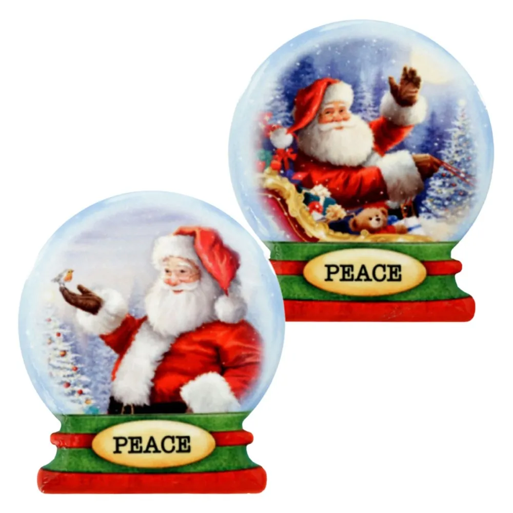 מגנט קרמיקה סנטה קלאוס