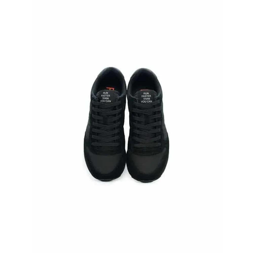 נעלי סניקרס לגבר SUN68 TOM SOLID- Black