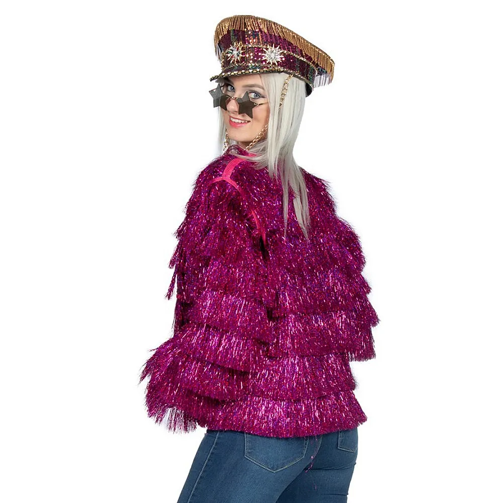 ג\'קט פראנזים איכותי במיוחד - פוקסיה