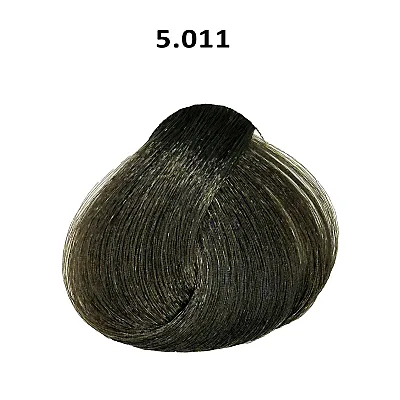 צבע שיער בסיס ערמוני בהיר אפור מודגש INTENSE NATURAL ASH LIGHT CHESTNUT 5.011