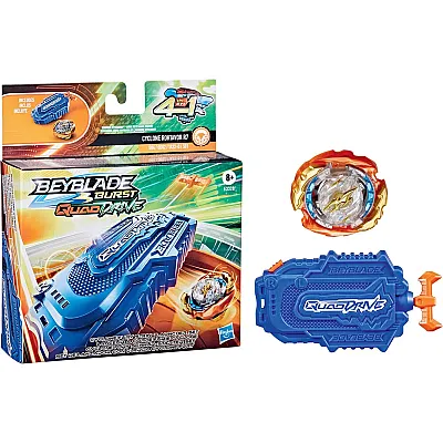 בייבלייד סט + משגר ציקלון