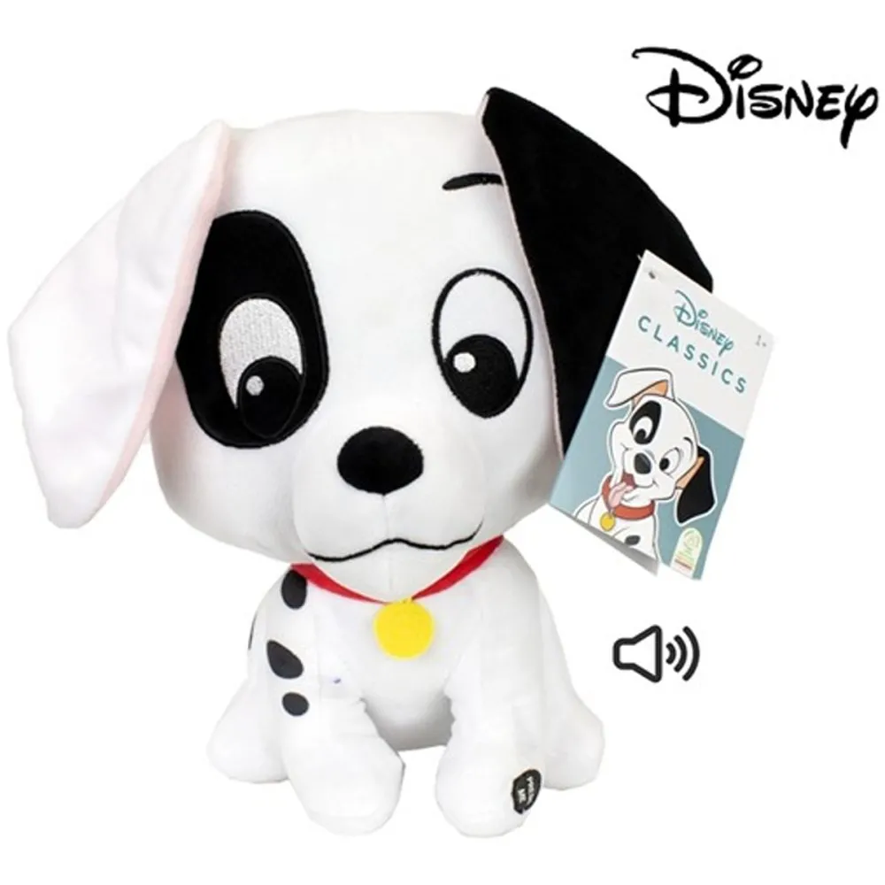 בובת דיסני דלמטי עם סאונד - 28 ס״מ