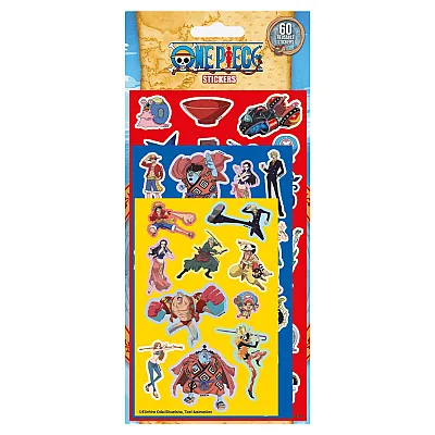 מארז 60 מדבקות וואן פיס