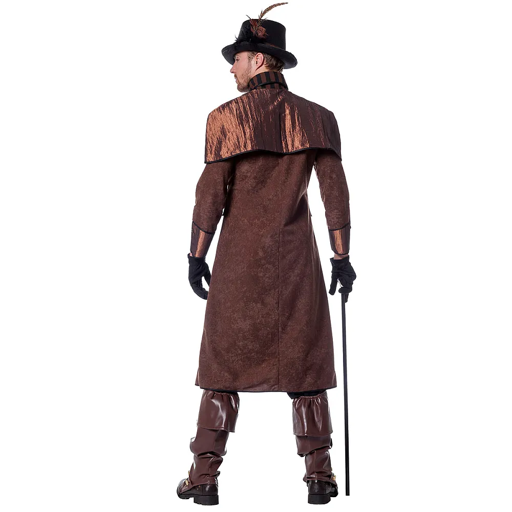 תחפושת סטימפאנק חומה לגברים