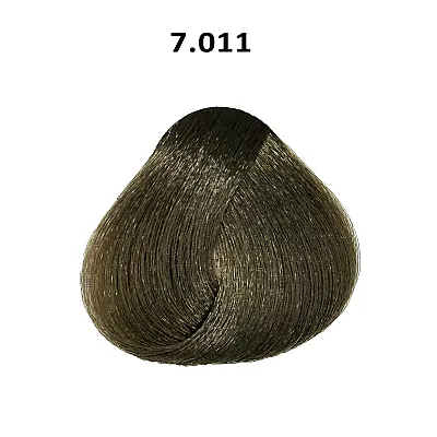 צבע שיער בסיס בלונד עדין כהה אפור מודגש INTENSE NATURAL ASH GENTEL DARK BLOND 7.011