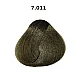 צבע שיער בסיס בלונד עדין כהה אפור מודגש INTENSE NATURAL ASH GENTEL DARK BLOND 7.011