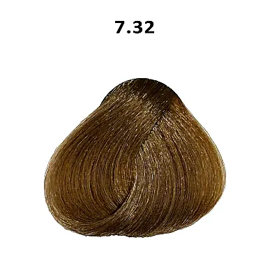 צבע שיער בלונד עדין כהה מוזהב פנינה GENTLE DARK BLOND GOLDEN PEARL 7.32
