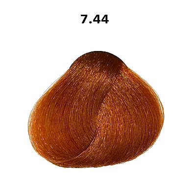 צבע שיער בלונד עדין כהה נחושתי מודגש GENTLE DARK BLOND COPPERY INTENSE 7.44