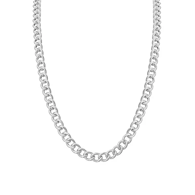 שרשרת גורמט ממתכת - כסף