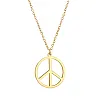 שרשרת Peace - זהב