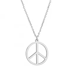 שרשרת Peace - כסף