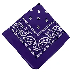 בנדנה סגול כהה