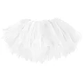 חצאית טוטו 7 שכבות - לבן