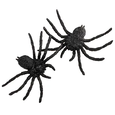 זוג עכבישים פלסטיק להאלווין