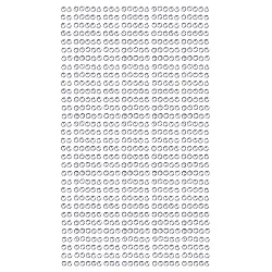 חבילת יהלומים להדבקה בצבע כסף