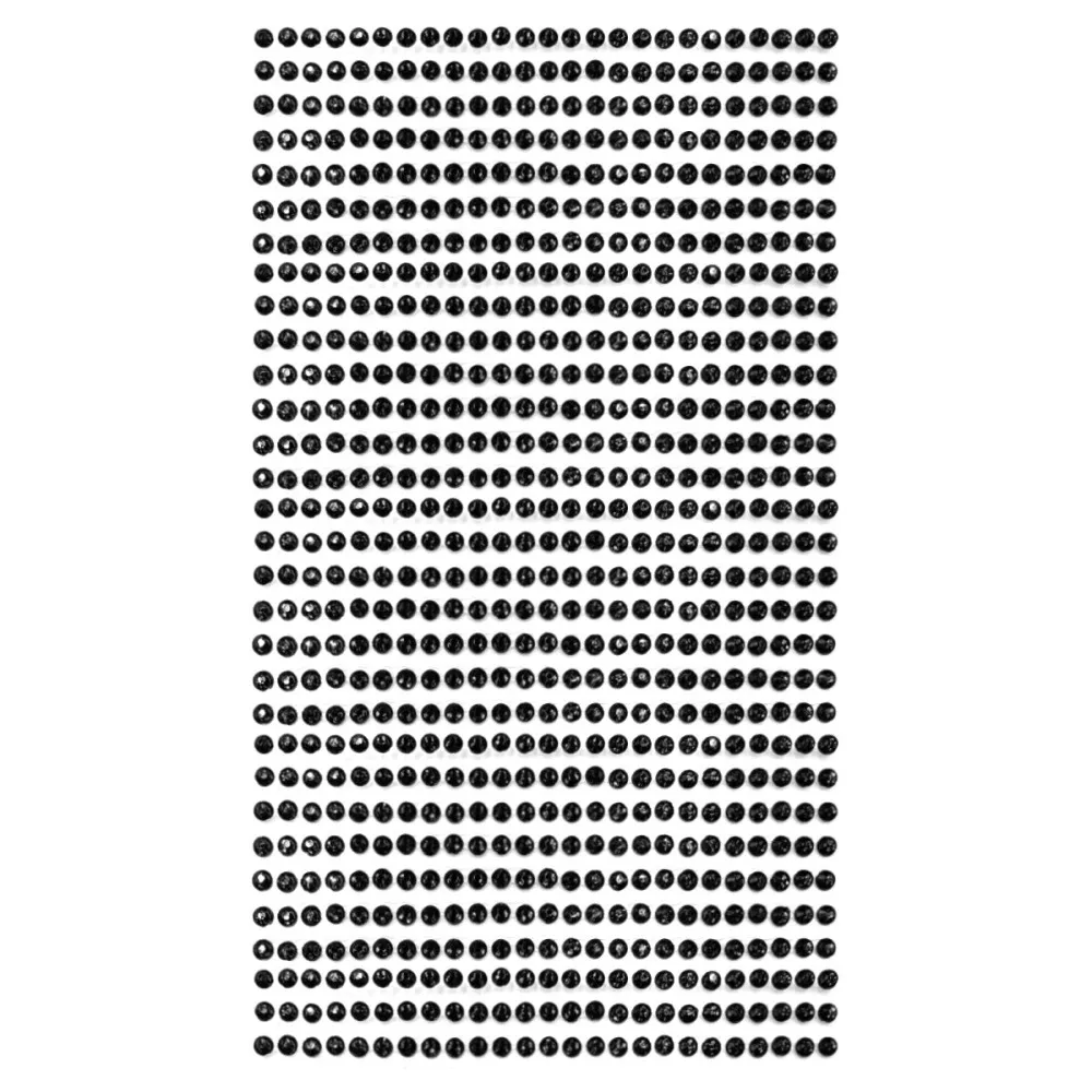 חבילת יהלומים להדבקה בצבע שחור