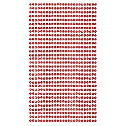 חבילת יהלומים להדבקה בצבע אדום