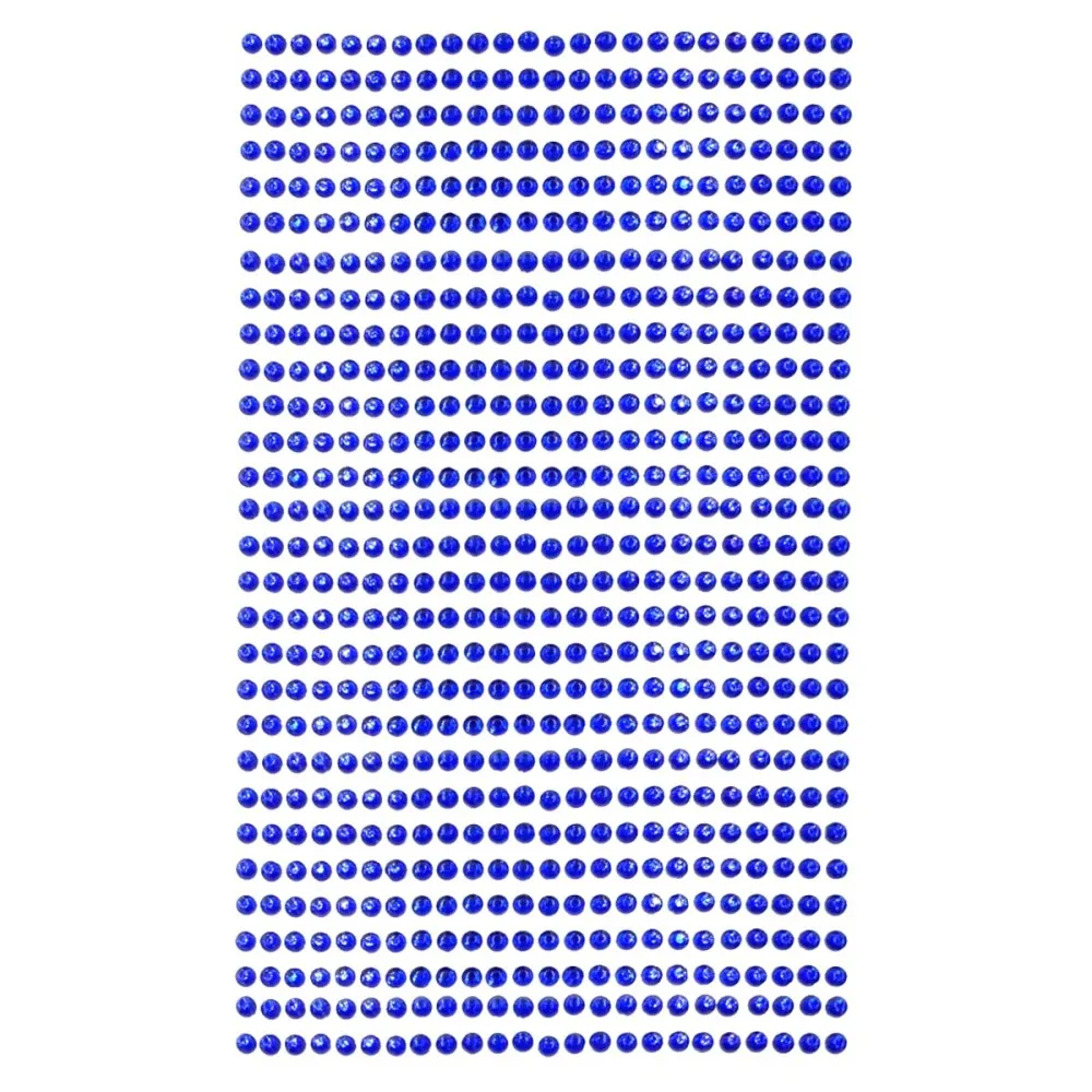 חבילת יהלומים להדבקה בצבע כחול