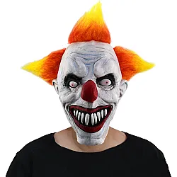 מסיכת ליצן מפחיד מלטקס