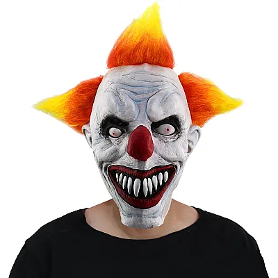 מסיכת ליצן מפחיד מלטקס