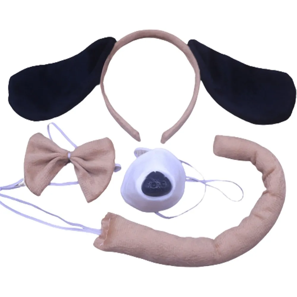 סט אוזני כלב לתחפושת קוספליי